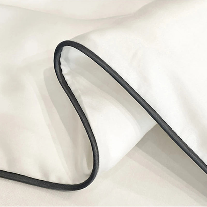 100% Washed Silk Summer Quilt Embroidery Smooth Ice Cooling Comforter for Bed Silky Solid Blanket Soft Cool Summer Blanket