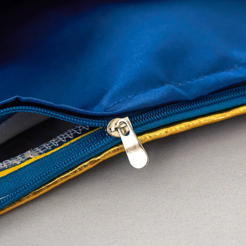 High Density Jacquard Square Pillow for Sleeping Soft Body Cushion for All Seasons Nordic Backrest Cushion for Lumbar Support