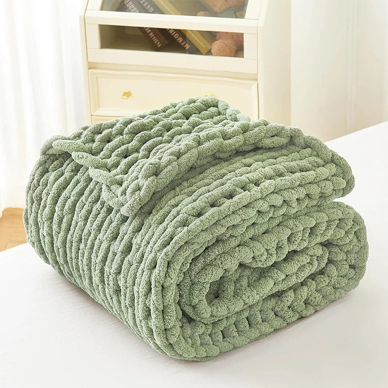 Super Soft Durable Autumn Solid Color Warm Fleece Flannel Blanket Rectangle Warm Blanket Double Side For Office Winter Home